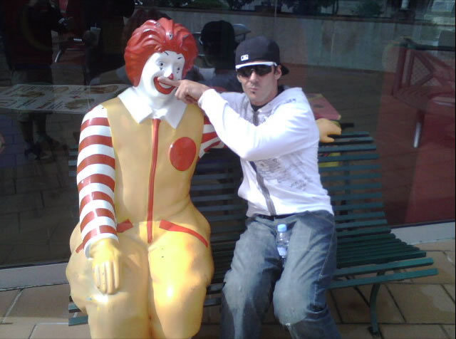 Cedric Gracia Ronald McDonald