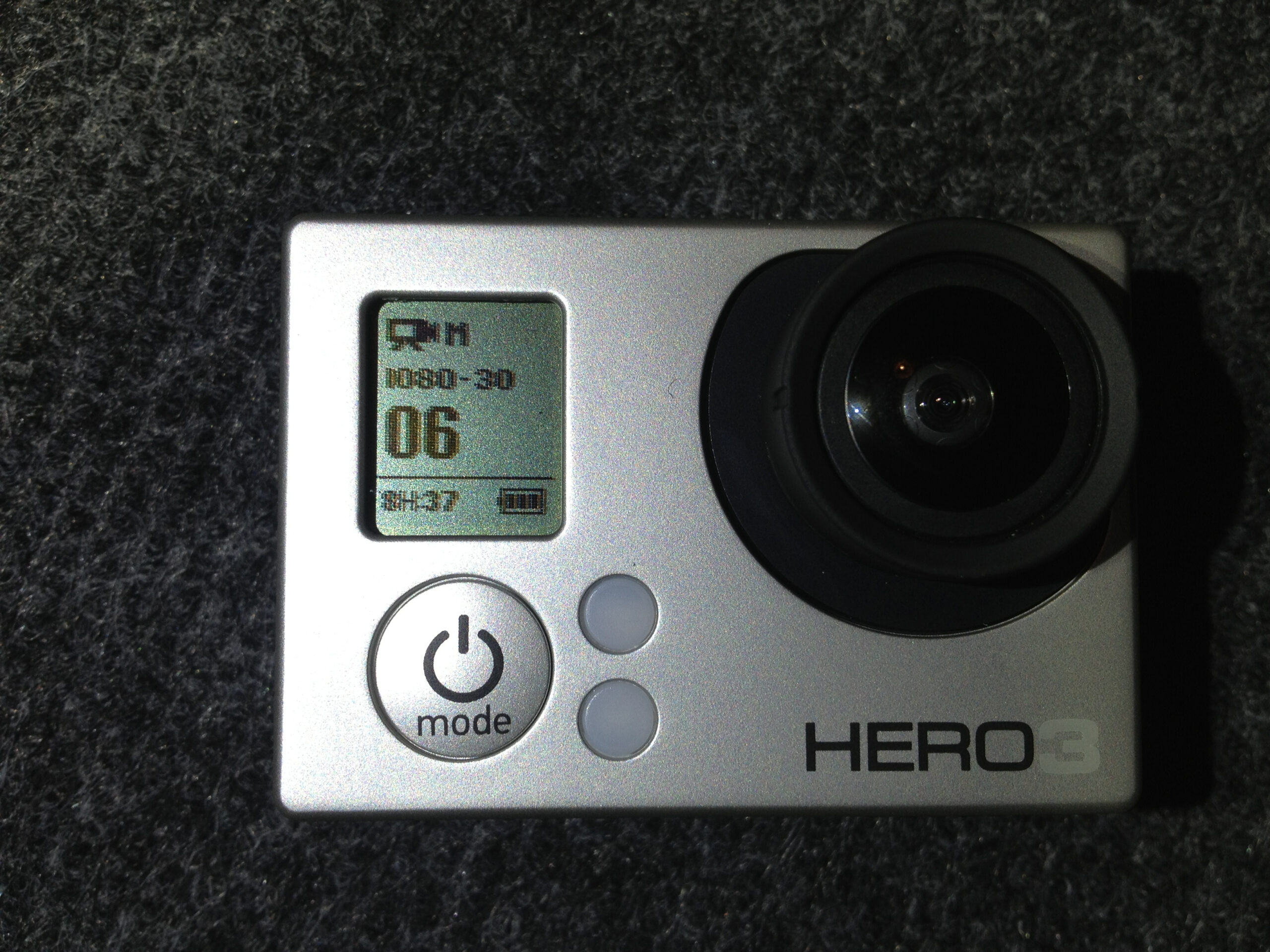 GoPro HD Hero3 - Frontansicht